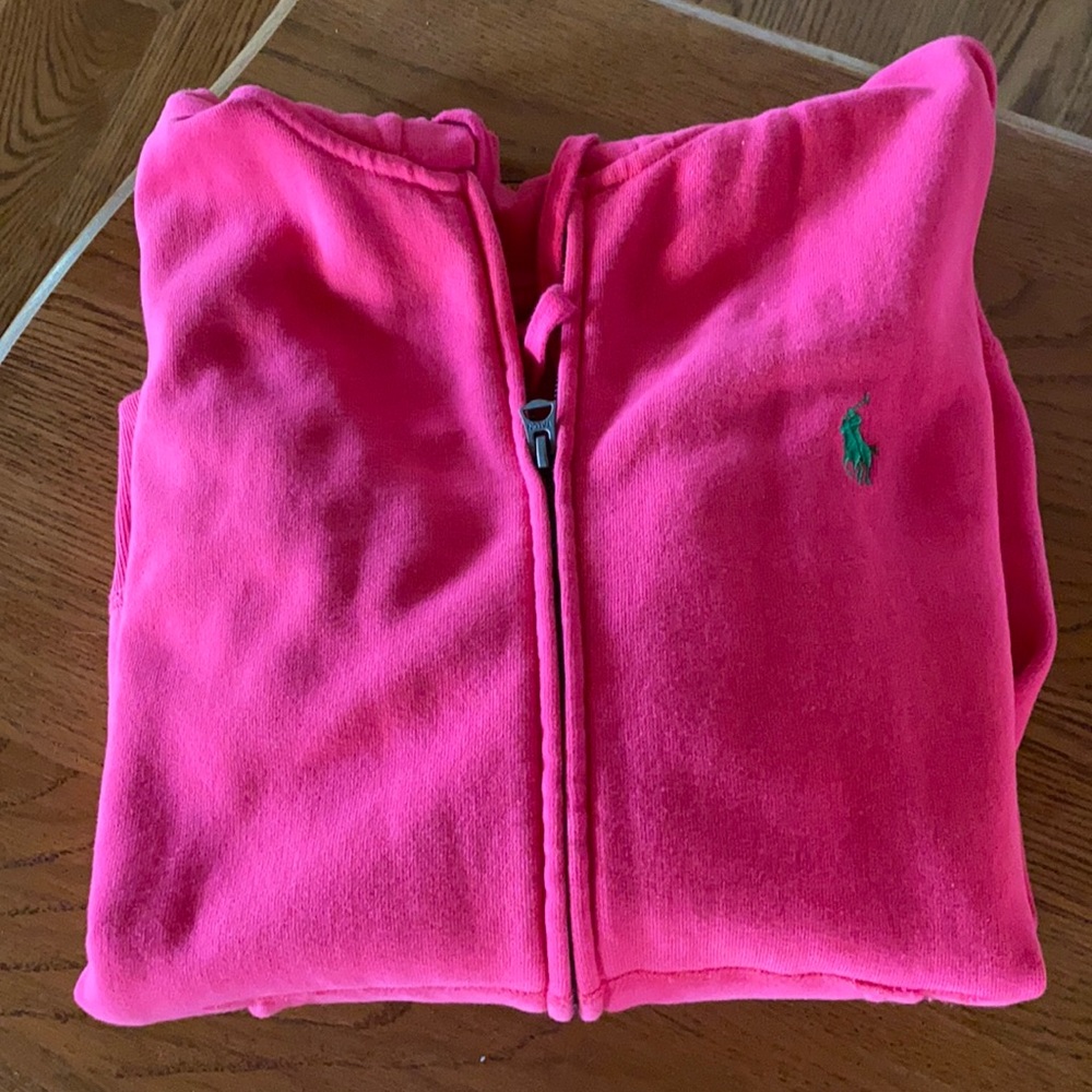 Polo Ralph Lauren zip up sweatshirt